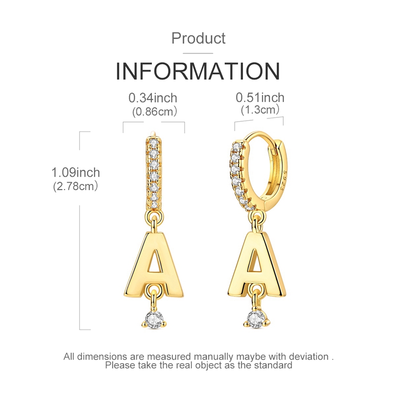 Women's 925 Hypoallergenic Classic Hoop Earrings