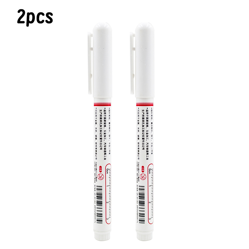 White Fine Tip Markers for Quick Drying and Non-Fading Art
