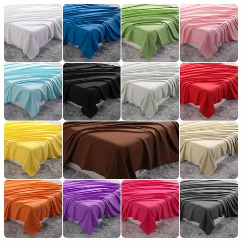 ultra soft 20 types of microfiber flat sheet wrinkle free fade and bedroom dorm and home decor machine washable and hypoallergenic and
