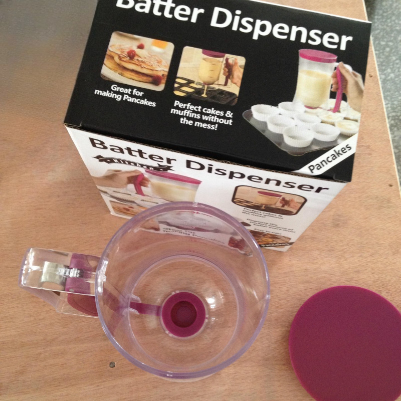 Upgraded Version 1pc 900ml Batter Dispenser Hand-held Graduated Funnel Pastry Dough Dispensador For Pancake Cupcakes Cake