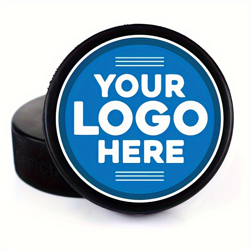TEMU [diy] [picture Customization] Picture Customization High-quality Competition Professional Rubber Ice Hockey Puck, Birthday Holiday Gift For ,