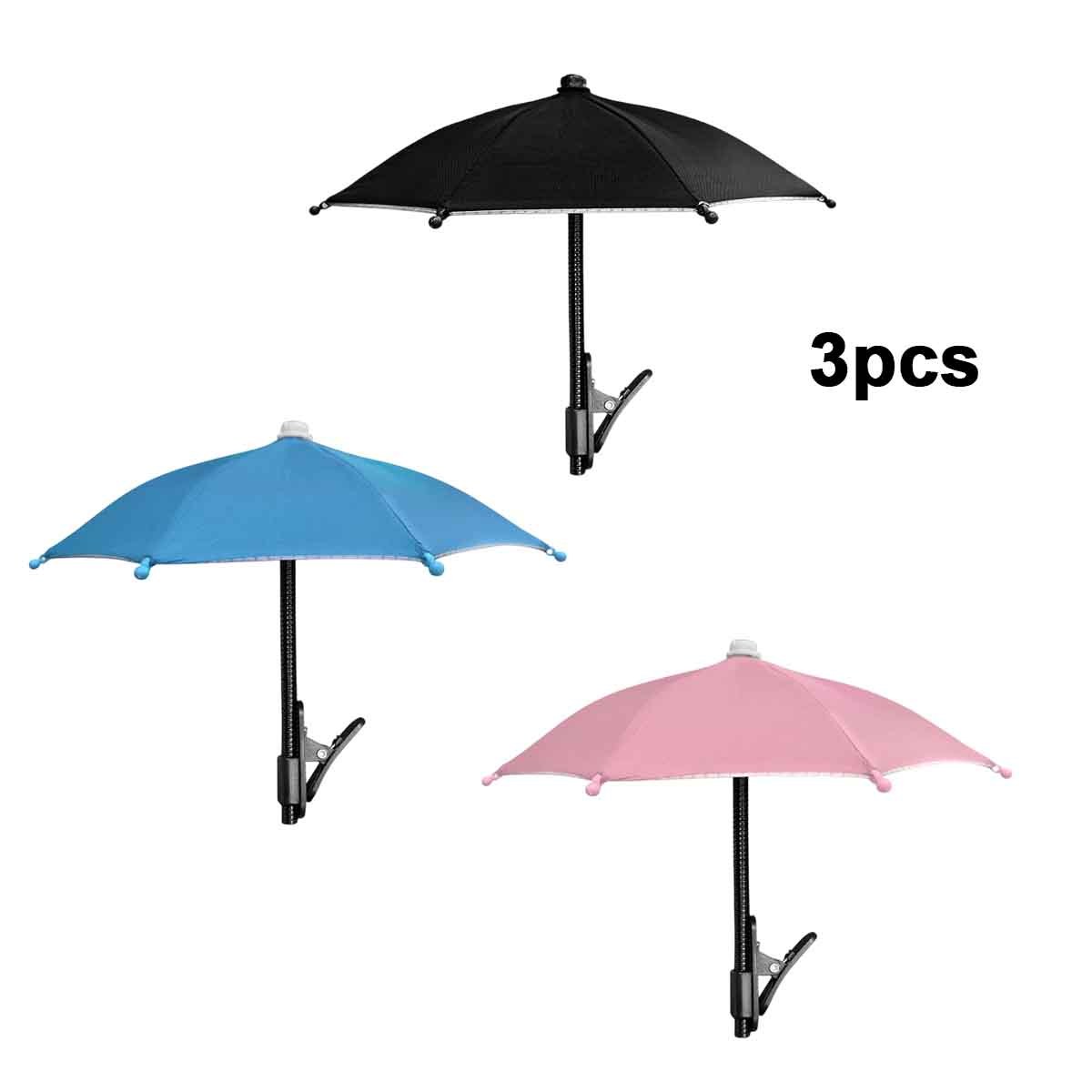 TEMU 3pcs Set Of Gifts For - A Mini Sunshade That Can Effectively Protect Your Phone From Sunlight And Rain During Outdoor Activities, And Prevent