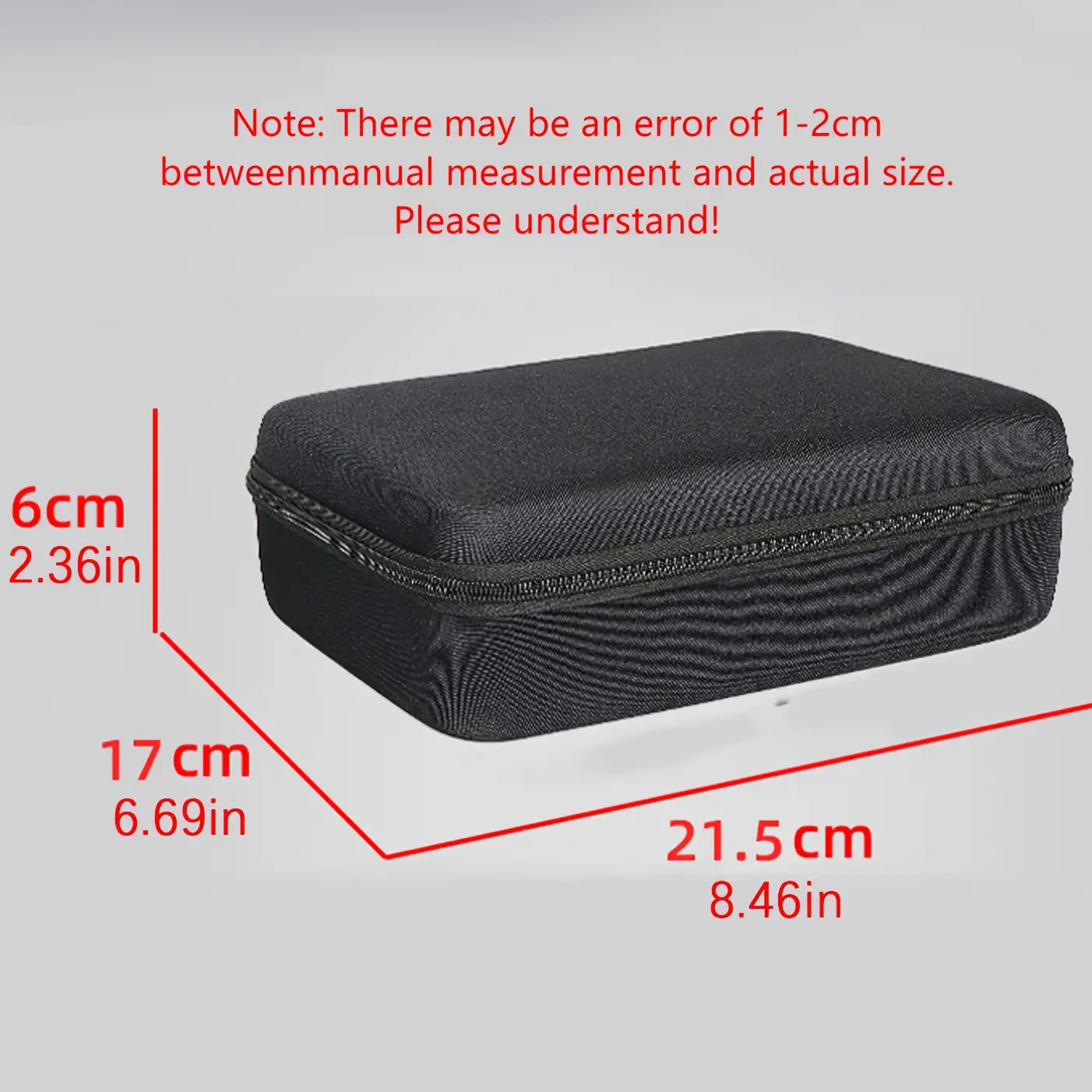 E-shop 1 Stück Tragbare Werkzeugtasche – Langlebiges EVA-Material mit Mesh- Reißverschluss, Ideal für Zuhause, Outdoor oder Arbeitsplatz,