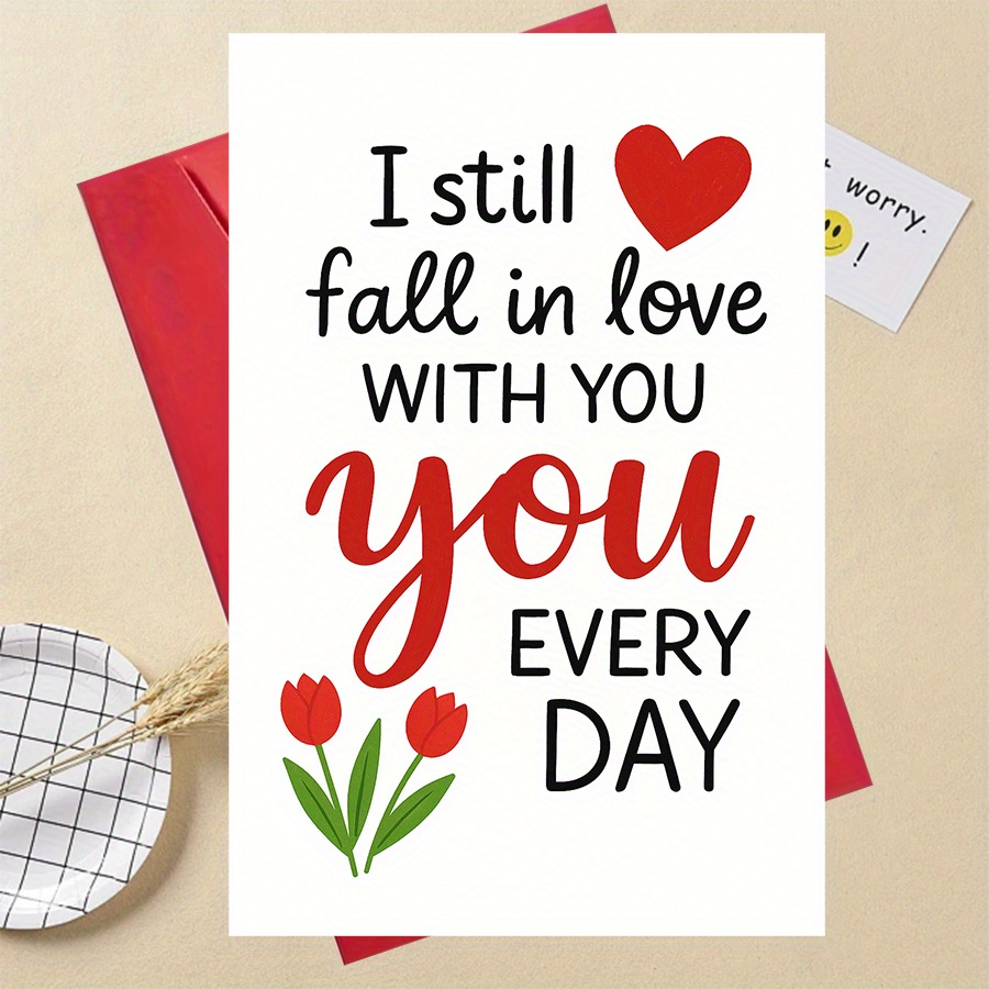 TEMU A Humorous Gift, This Greeting Card Features A Message, Ideal For Celebrating Anniversaries, Valentine's Day, To Show Daily For Your For Partner