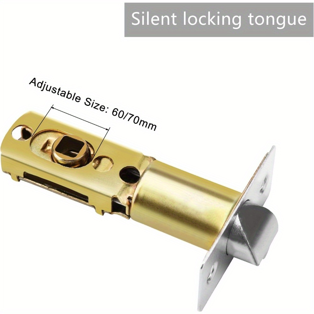 Keyless Door Lock Set with Handle Bar Lock