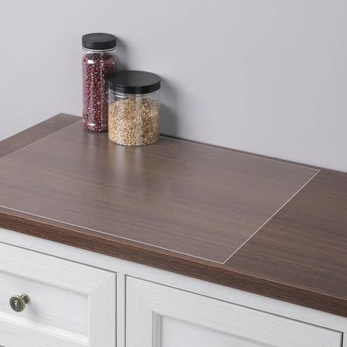 kitchen countertop silicone mat transparent heat pad non slip table protector placemats reusable desktop covering mats
