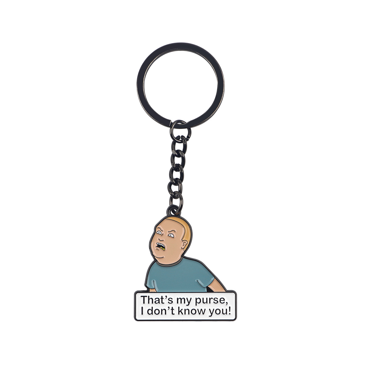 TEMU 1 High-quality Metal Keychain Pendant, Ideal For Backpacks And Decorative Items, Making It An Excellent Gift For Anyone, Of Gender