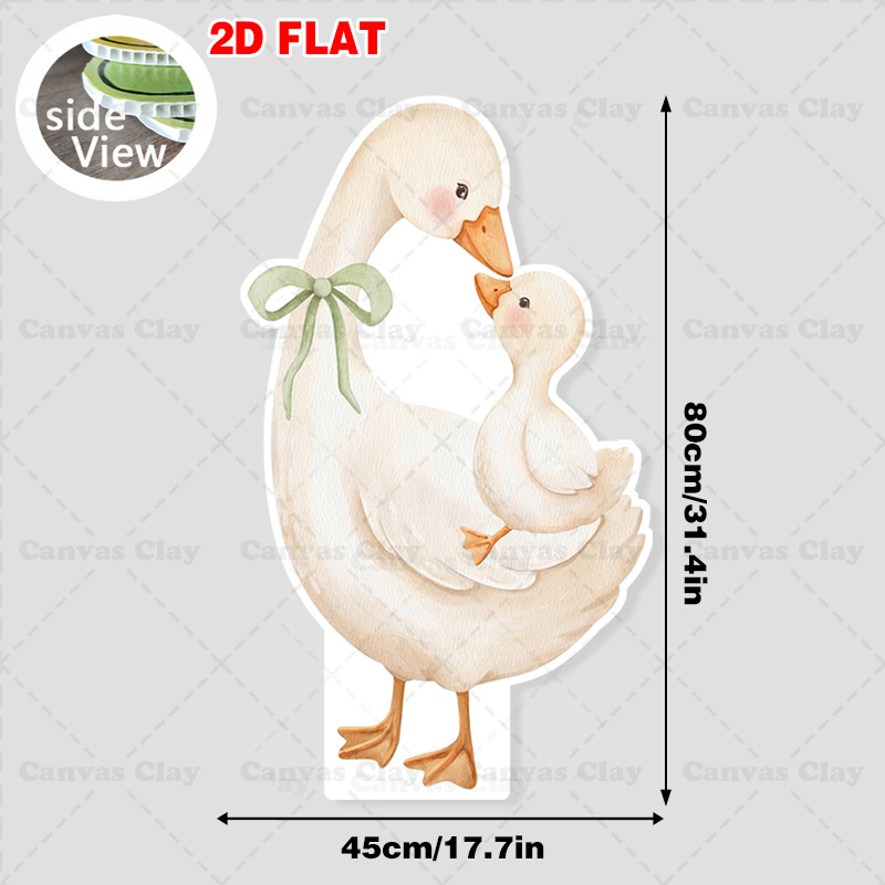 TEMU 2D, 1 pieza FORJN 1 pieza Adorable figura de pie de enamorado de acuarela - Recorte de de resina adecuado para , fiestas de y verano, decoración
