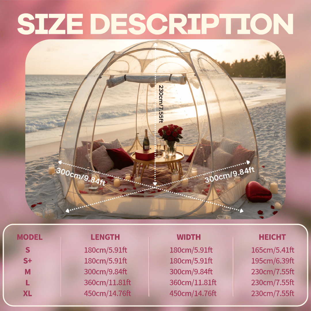 Transparent PVC Tent