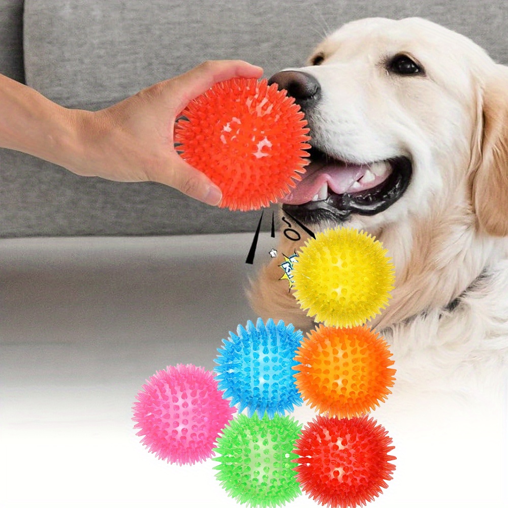 

6 Interactive Dog , Pet , Floating Dog Billiards, 2.5- Squeaking Dog Toy , Suitable For And Cleaning Of Small '