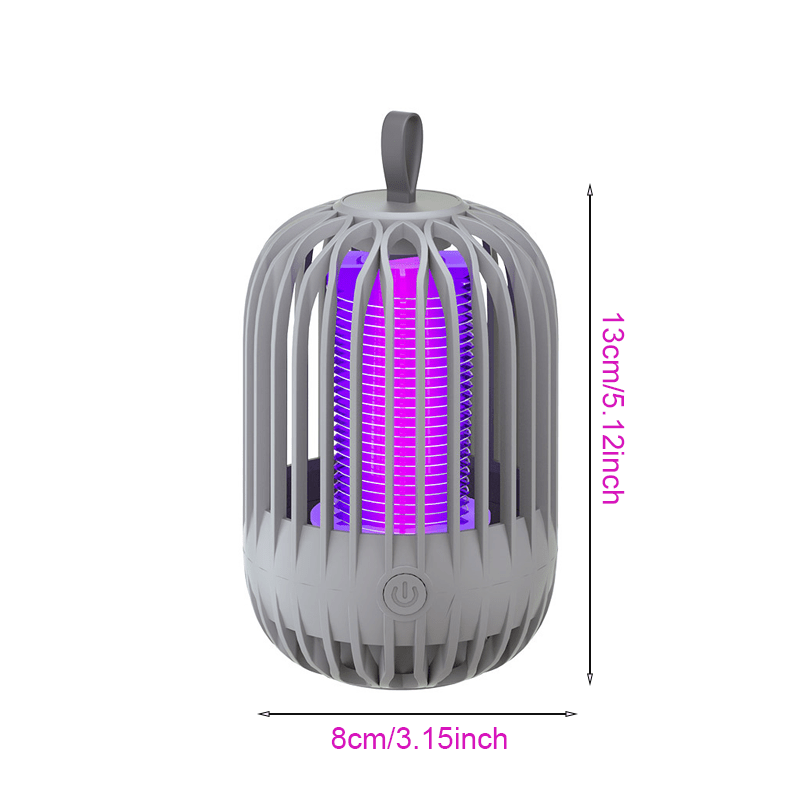 Electric Mosquito Killer Lamp, Rechargeable Mosquito Device, Inhalation Mosquito Trap, Rechargeable Insect Repellent, Suitable for And Home Use, Silent Indoor Mosquito Exterminator