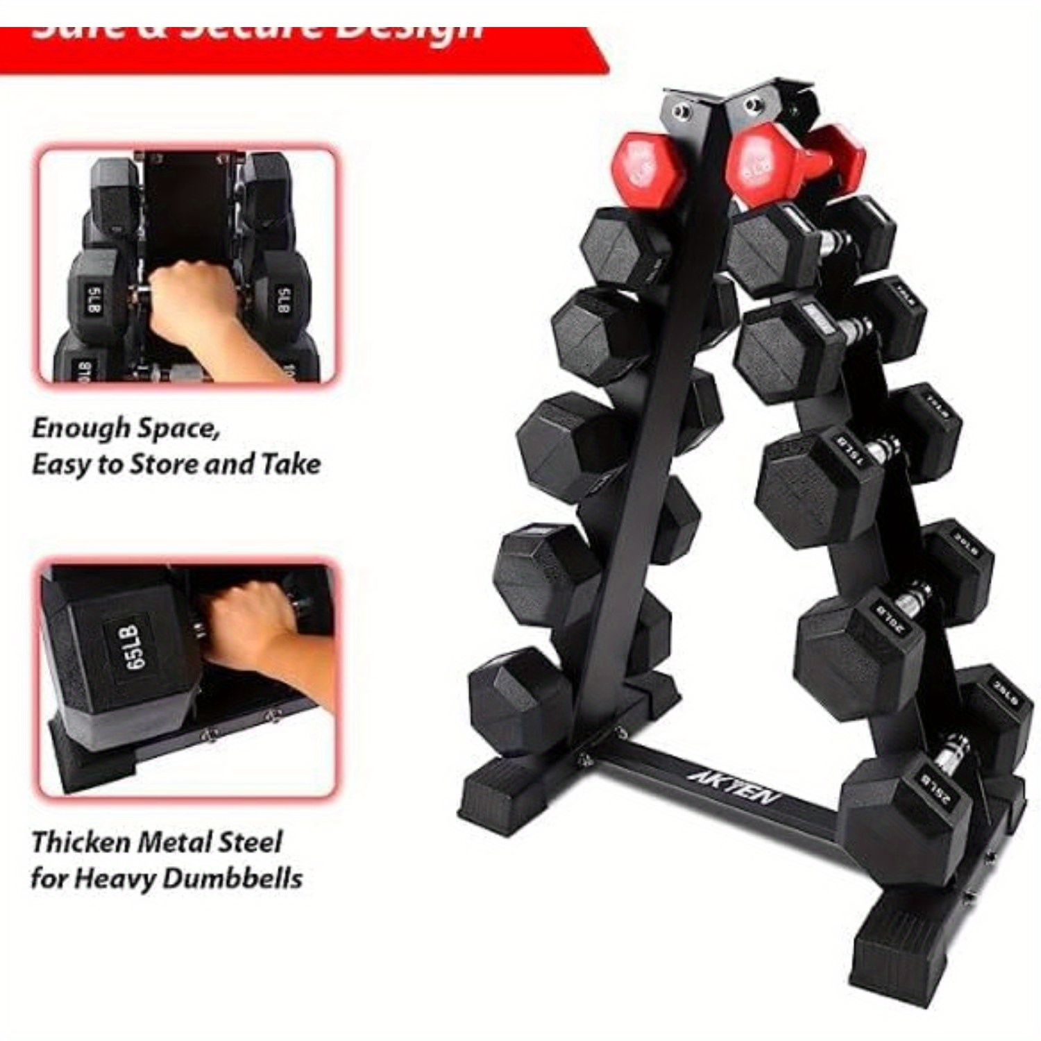 hantelstnder aufbewahrung a frame hantel organizer - Temu Germany