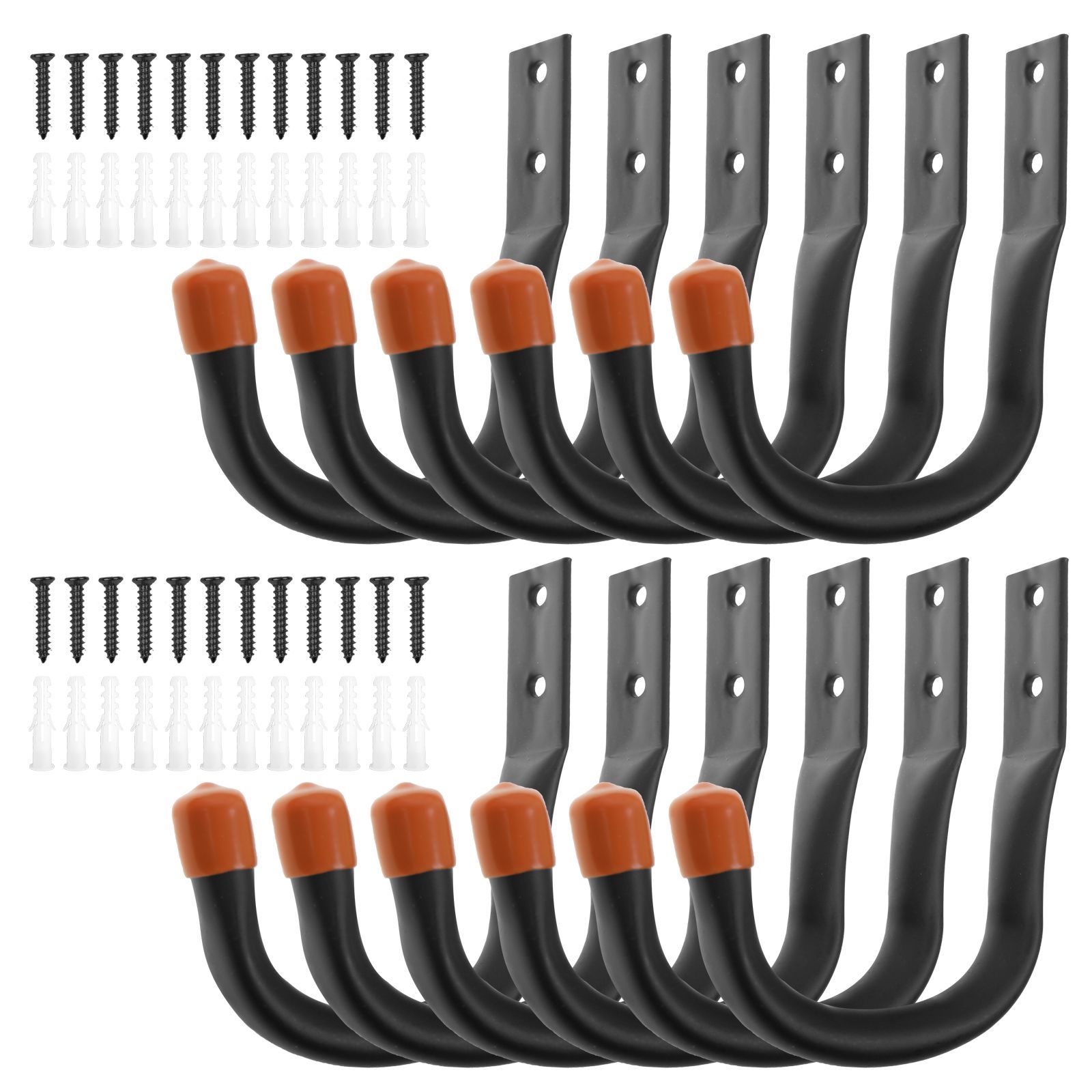 12pcs Garage Heavy Duty Hook Set