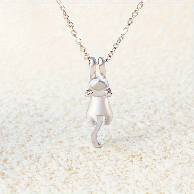 TEMU Pendant Necklace, Sweet Collarbone Chain For Women, Fashionable And Light Luxury Accessories Suitable For Daily Vacation Scenes