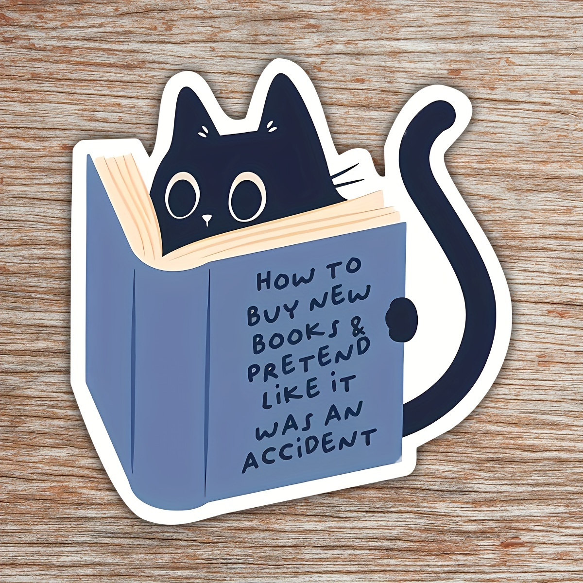 How To Buy New Books And Pretend To Be... Fan Stickers, Gift For Book Lovers, Fan Products, Suitable For Stickers, Pornographic Readers, Reading Enthusiasts, E-reader Stickers