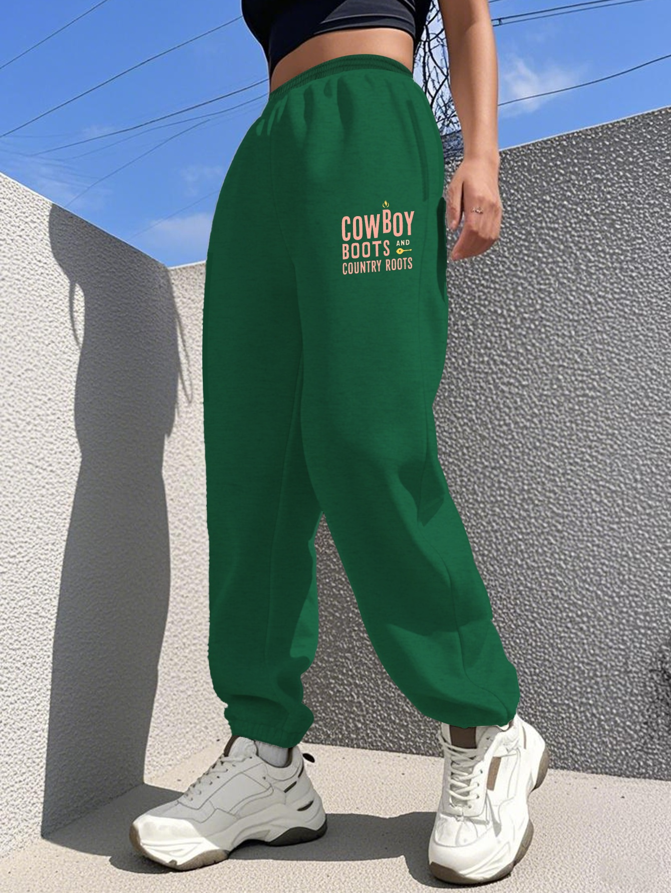 womens high waist cow print flare pants cozy fleece lined Temu