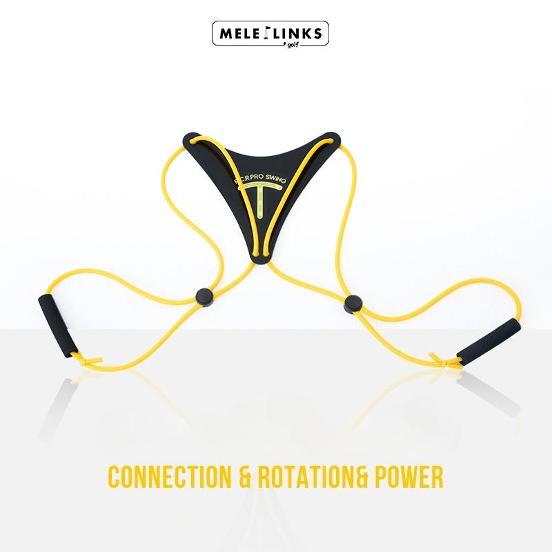 TEMU Melelinks Golf Swing Trainer Back Posture Corrector Golf Thoracic Rotation Aid Golf Training Supplies
