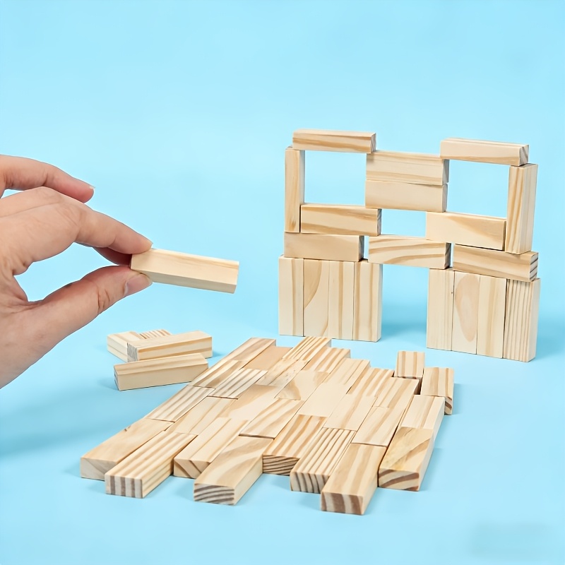 TEMU 1 Set Stacking Game Suitable For Couples, Adults & Families - Competitive Tower Building Challenge, Tabletop Board Game For Date Nights, Team