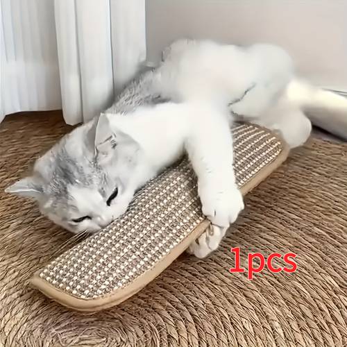 cat toy game pillow and cat scratching pad for solo play and intimate interaction to keep your feline friend soothing