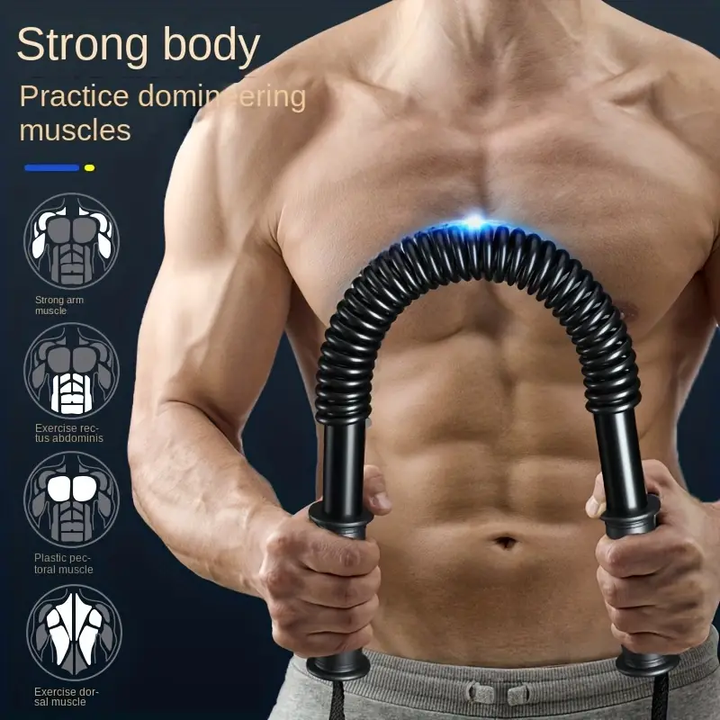 4 size adjustable arm chest strengthener unisex black equipment for home gym no power needed perfect christmas halloween gift for men women workout accessories sturdy construction durable construction best for christmas Product details 0