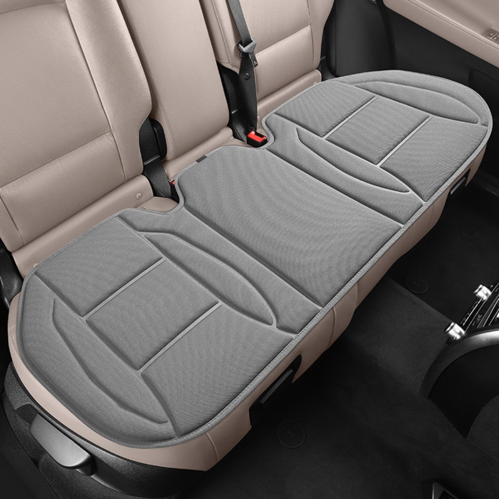 TEMU Car Seat Cushion, Linen Texture, Breathable And Comfortable, Feeling, Universal In , Car Interior Additions, Car Seat, Breathable Car Additions,