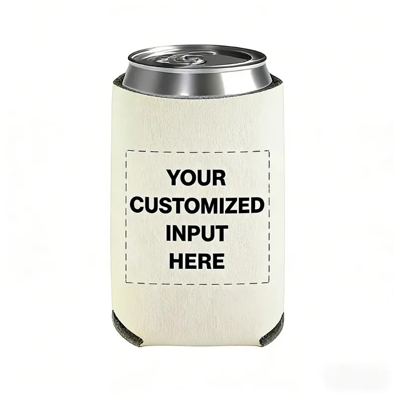 TEMU 13pcs Personalized Photo & Text Custom Can Sleeves - Soft Neoprene Insulating Material, Suitable For Beer And Beverage Cans, Not For Parties Or