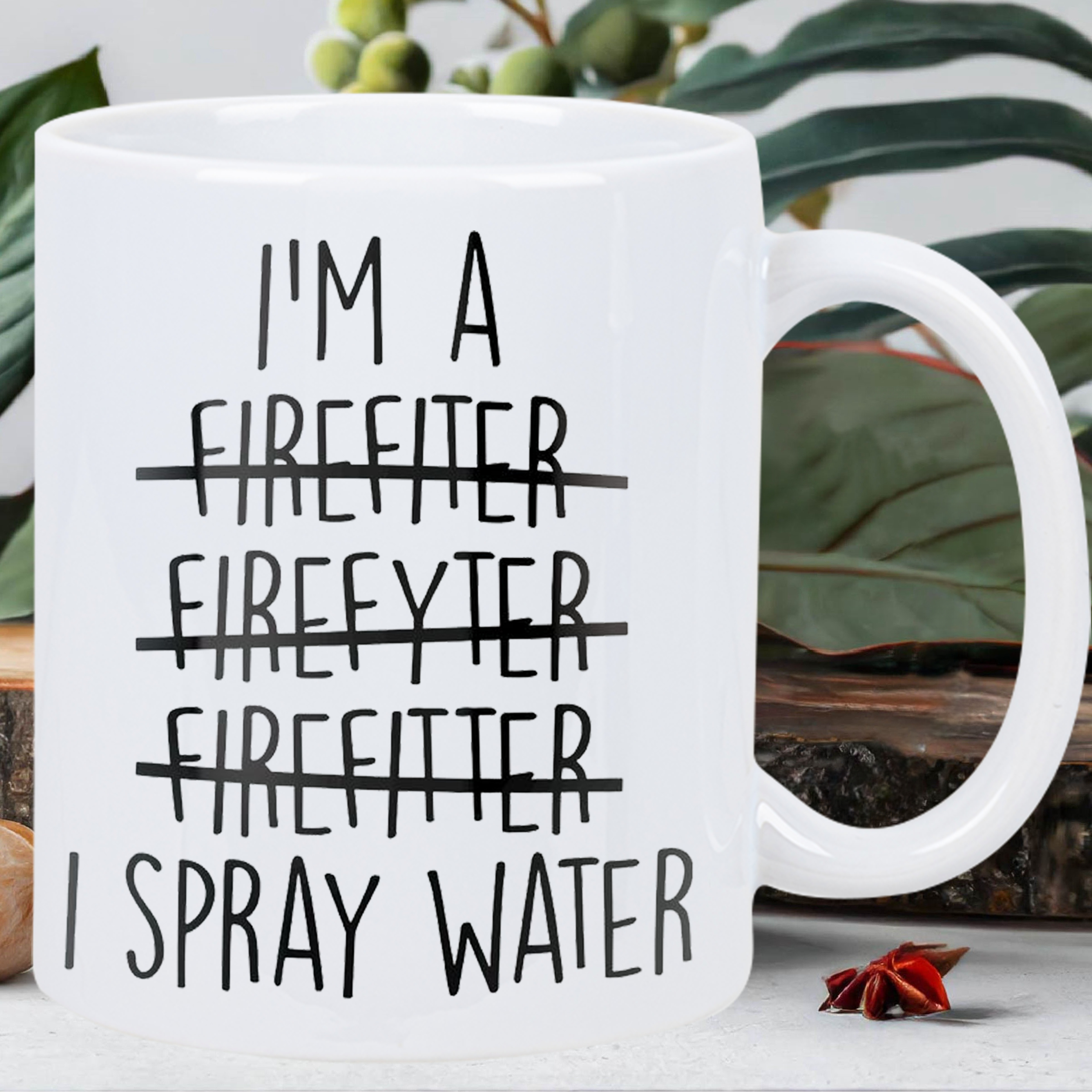 love firefighting mug funny firefighter coffee cup fireman Temu