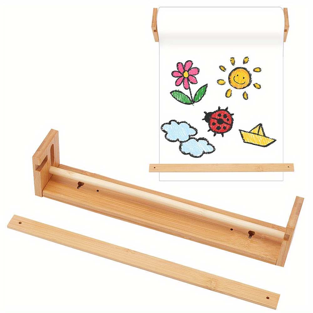 1set Paper Roll Holder Rectangle 31.8x5.9x1cm Christmas Thanksgiving New Year's Gifts Polishing & Buffing
