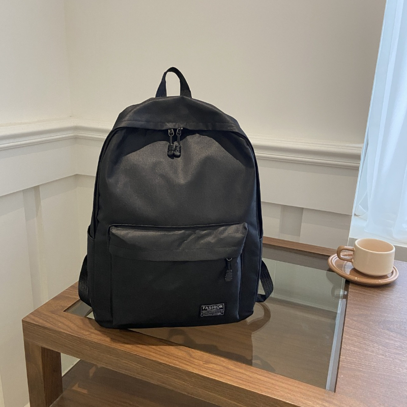 TEMU A Large-capacity Foldable Backpack - Lightweight Business Laptop Bag With Zipper Closure, Adjustable Shoulder Straps, And A Spacious Main