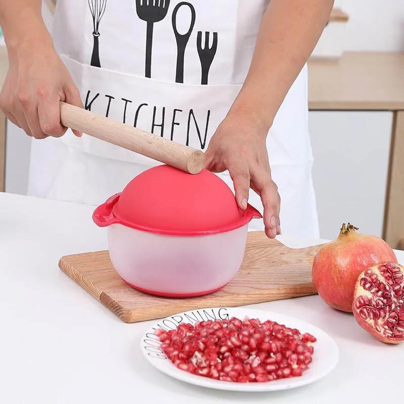 

Easy-to-use Silicone Pomegranate Seed Remover & Peeler - Food-safe Kitchen Gadget For Quick Arils Separation