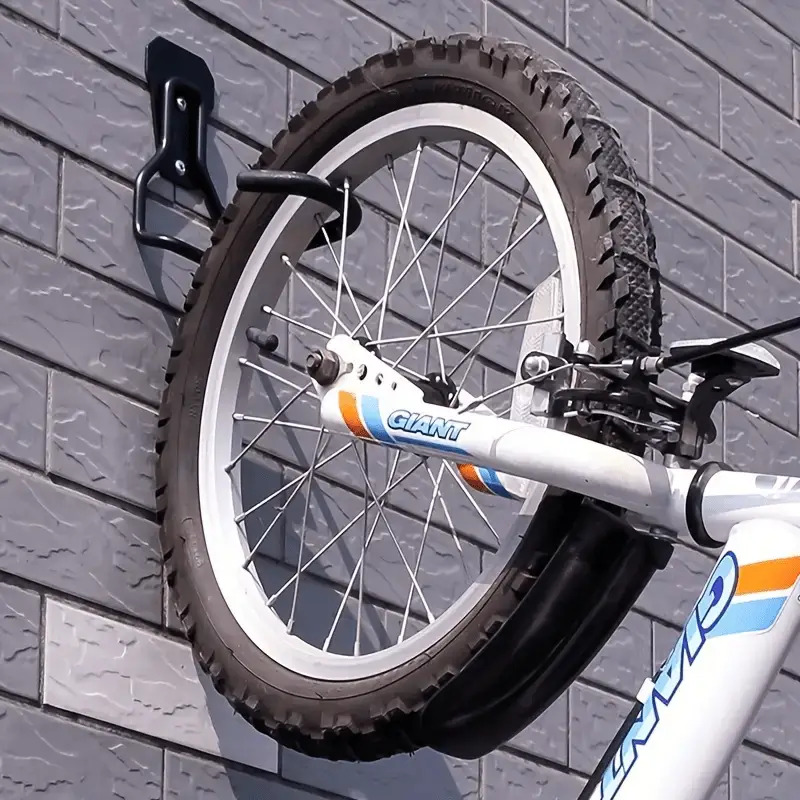 Road Bike Wall Mount Holder - For Carbon Frames & Wheels, Space-Saving Bicycle Storage (Plastic, Made In Latvia) 3 thumbnail image