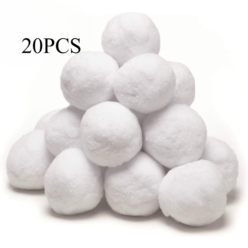 TEMU 20pcs Soft, Realistic White Elf - Ideal For Christmas Tree Decorations, Home Decor, Holiday Countdown Fun, And Many Other Halloween Themes