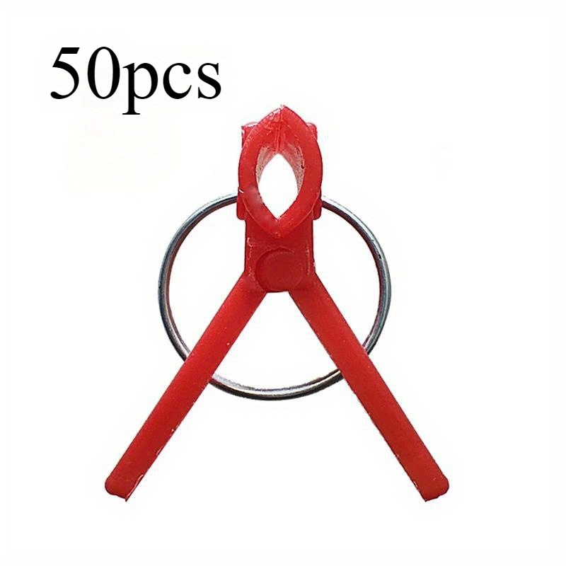 TEMU 50pcs Grafting Clips Cucumber Watermelon Eggplant Tomato Breeding Seedlings Round Mouth Square Mouth Grafting Special Clip Cucumber Seedlings