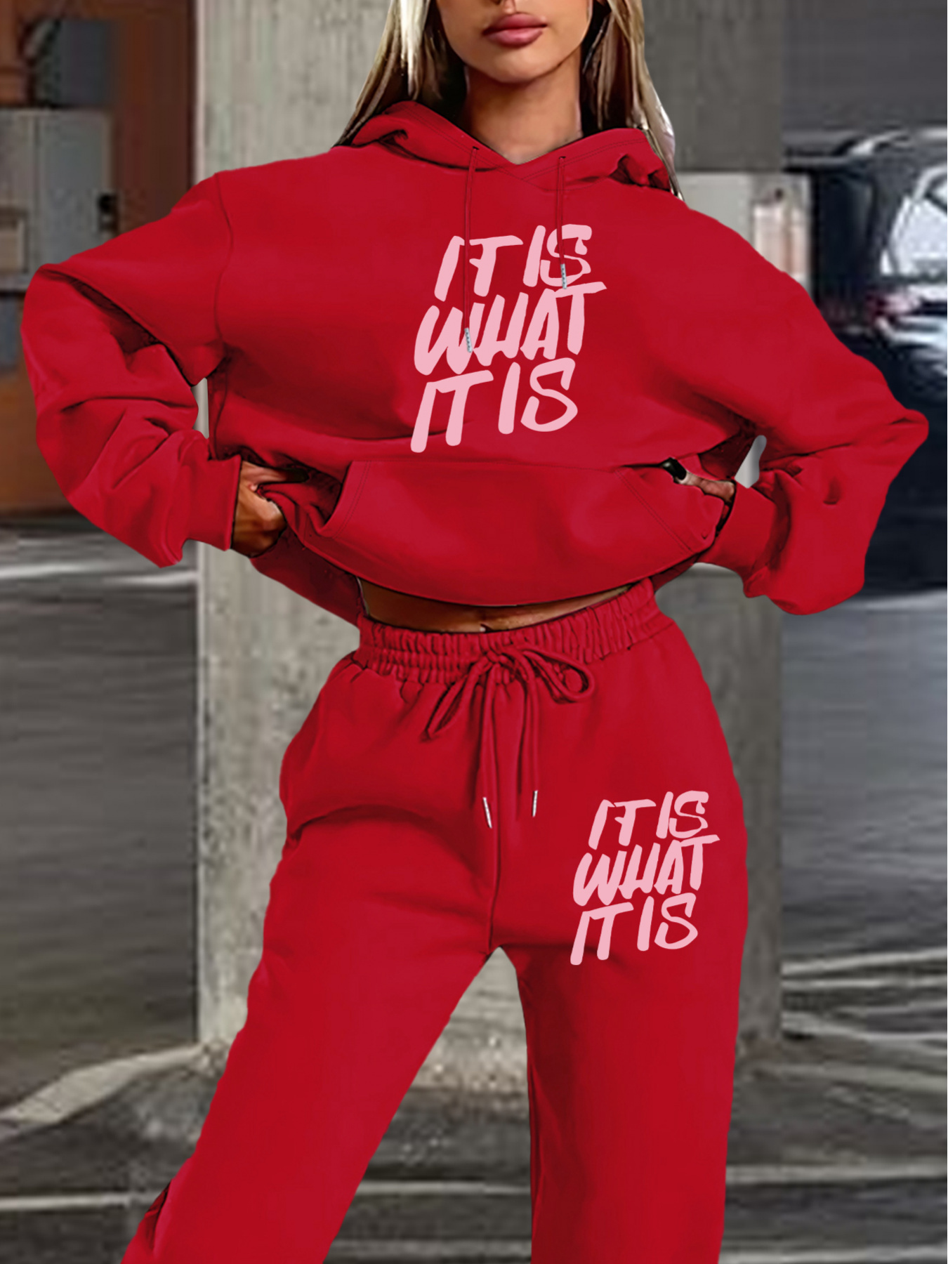 damen 2024 neuheit hoodie hose set lässiger pullover Temu Germany