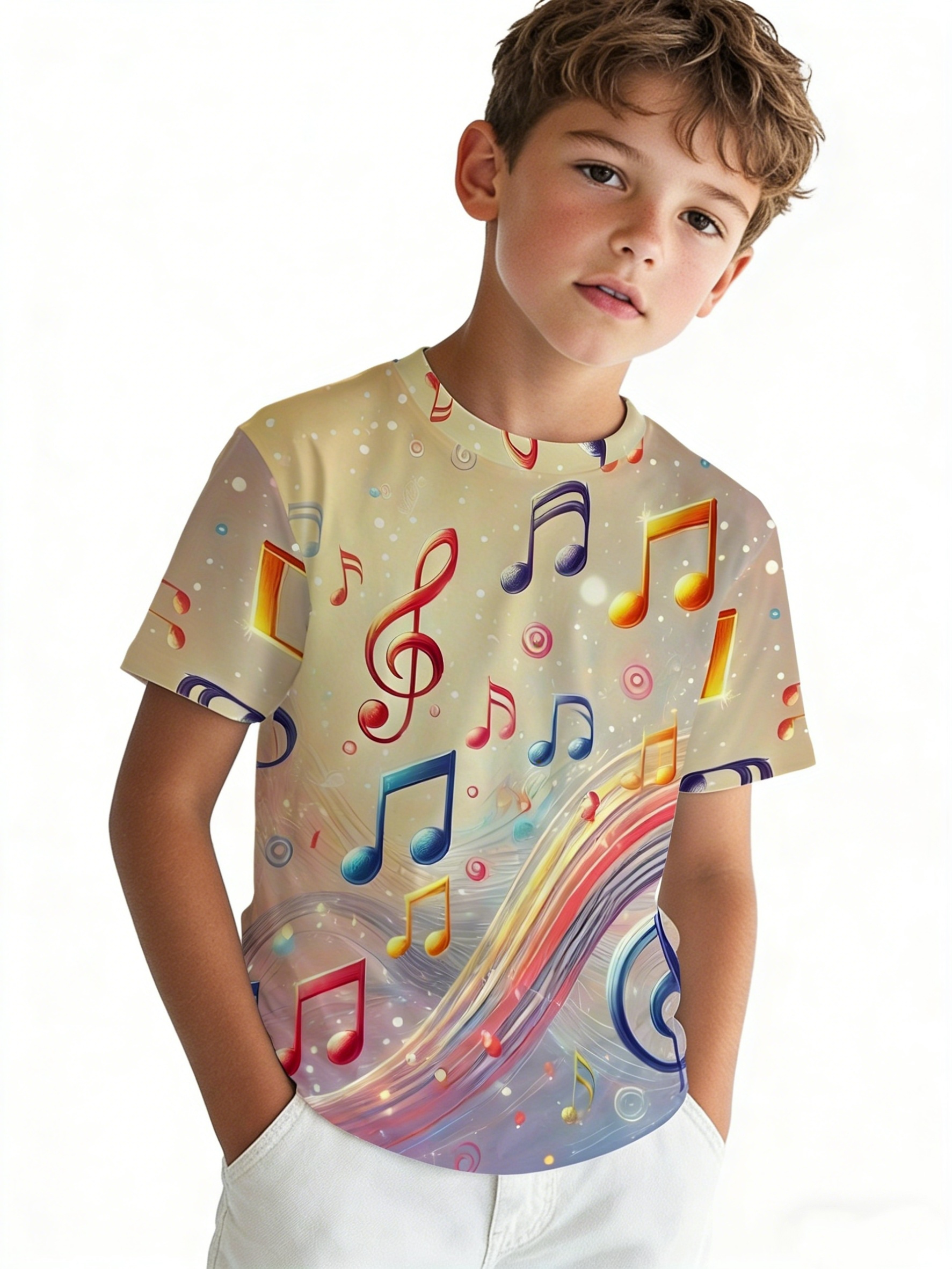 music notes clothes sold on Temu Australia