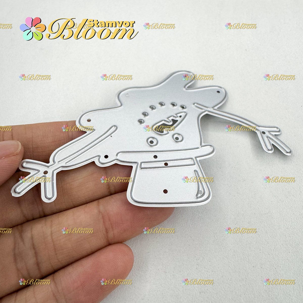 TEMU Original Lovely Christmas Winter Melted Snowman Mold For Paper Cutting Dies, Embossing, Die For Card Making Decoration And Scrapbooking Album