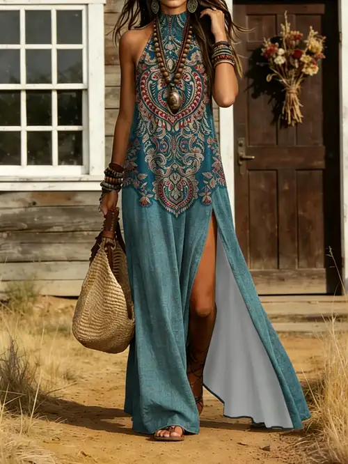 tall boho maxi dress Olaesa Long Sleeve Maxi Dress for Women V Neck Lace Boho Dress Flowy Fall Wedding Guest Dresses with Pockets Army Green at Amazon Women's Clothing store