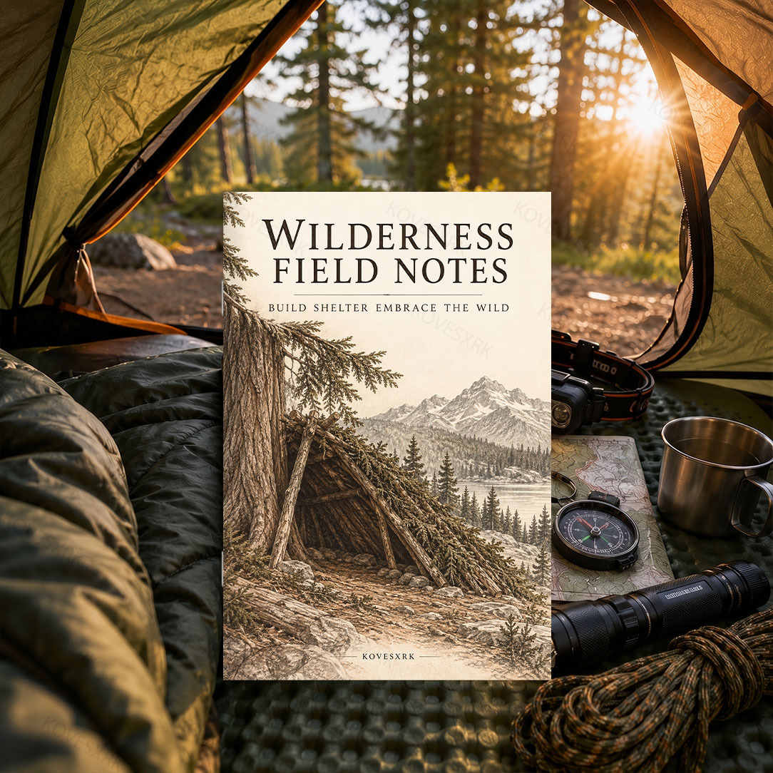 Portable Wilderness Survival Manual for Hiking and Backpacking