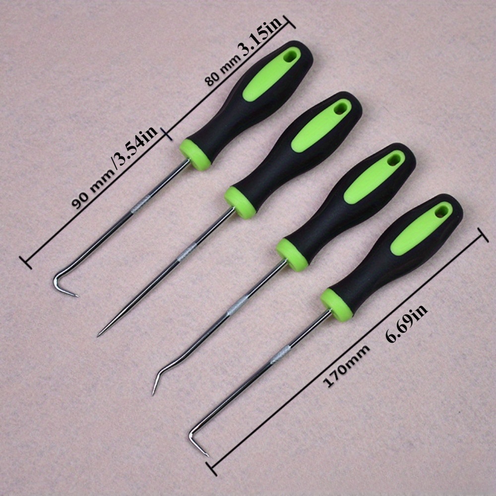Image of This 4pcs Set Is A Reliable For Gardening, Featuring A Weeding Hook That Removes Weeds And Moss From The Joints Of Courtyard Paving. Constructed From Metal, Ensuring Durability