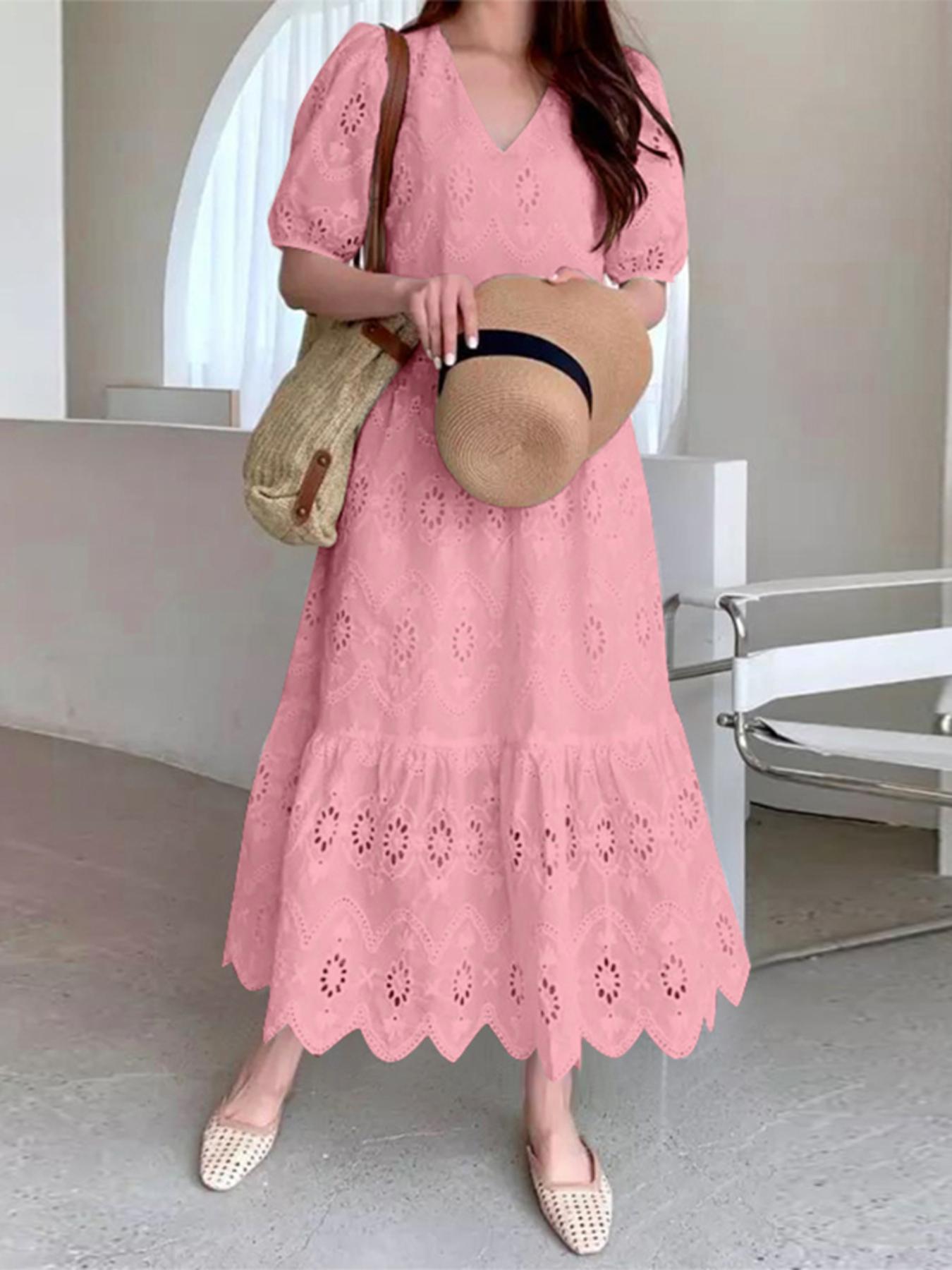 sachin and babi light blue dress A New Day White Eyelet Women Dress size XS