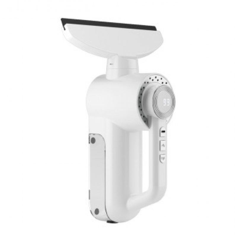 TEMU Nettoyeur de vitres électrique avec affichage LED de l'alimentation, raclette aspirante fil avec aspiration , brosse à verre automatique , ,