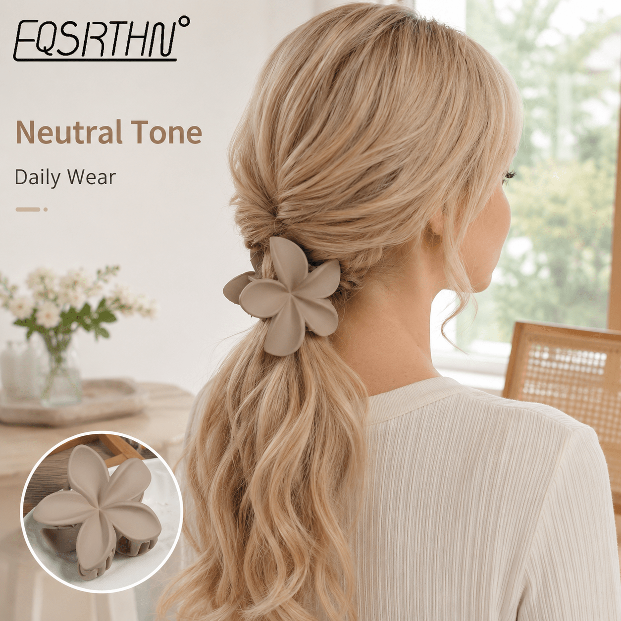 28pcs Elegant Flower Hair Claw Clips Set