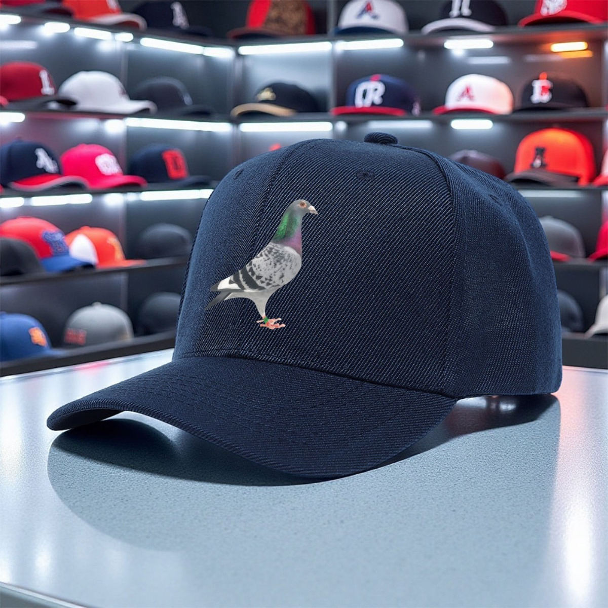 TEMU 1pc Featuring A Pigeon Design, Made From Soft Polyester, Suitable For All. Offered In Ten Colors, Ideal For Outdoor Activities Like Fishing,