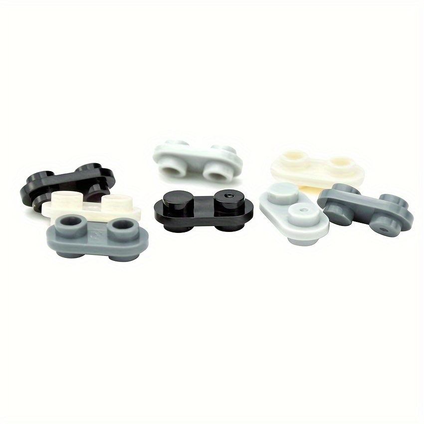 50pcs 1X2 Round Stud Blocks Double Sided Building Toy
