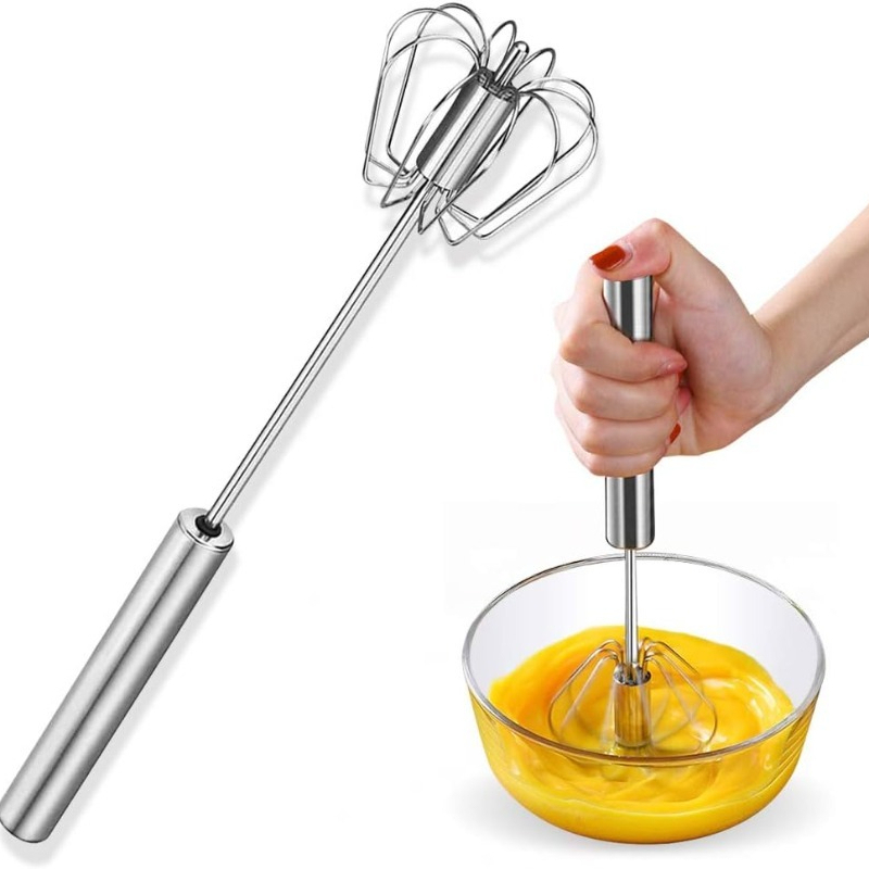 TEMU 1pc Wireless Handheld Mixer - 4-speed Egg Beater & Blender With Stainless Motor, Portable - Suitable For Baking, Pastry, Cream, Yolk Mixing,