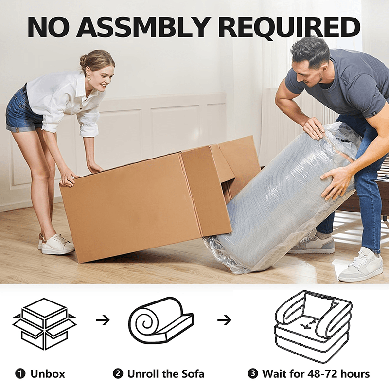 3 in 1 foldable lounge sofa a single chair bed with backrest and pillow ideal for living rooms bedrooms apartments and offices space saving design serves as a single bed bean bag chair and frameless sofa Product details 1