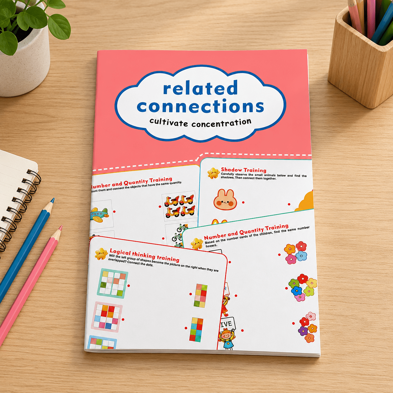 Children's Workbook for Matching & Logic Exercises