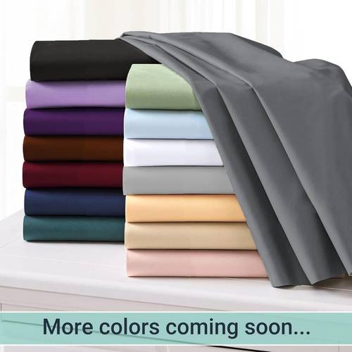 1pc flat sheet ultra soft polyester top sheet hotel quality bed sheets