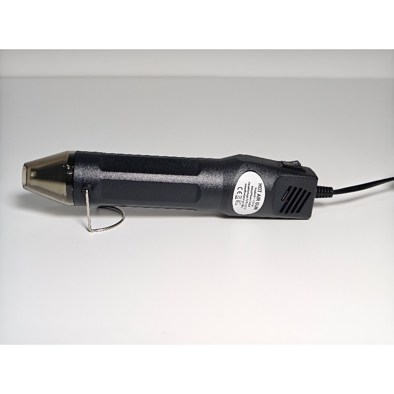 Image of 300w Heat Hot Air Gun, Temperature Of 300°c, Multiple Nozzles, No Display, No , For Enthusiasts, Professionals, Diy Projects, Handicraft And More