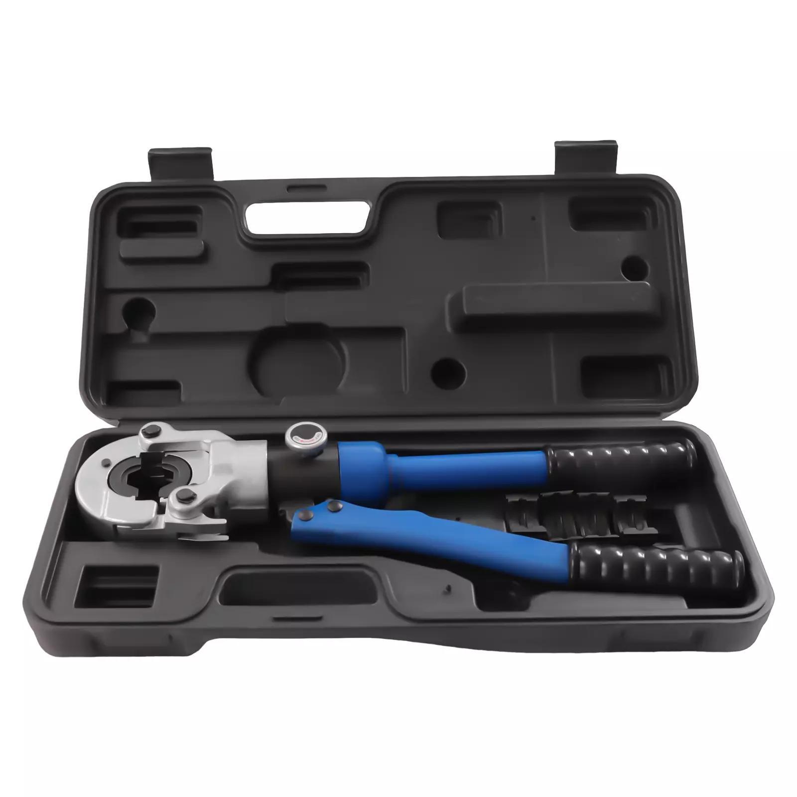 Image of Hydraulic Pipe Crimping Tool, Copper Pipe Fittings Hydraulic Pipe Crimping Pliers, Used In Piping System. Suitable For Copper Pipe.15*0.35in